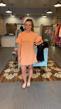 Load image into Gallery viewer, The Morning Stroll T Shirt Dress-Mango
