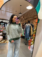 Load image into Gallery viewer, The Seasons Greeting Sweater-Hunter Green