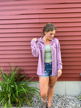Load image into Gallery viewer, The Dusty Purple Shacket