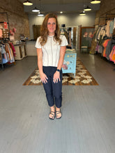 Load image into Gallery viewer, The Stitch Tee-Almond