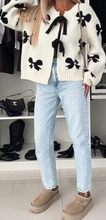 Load image into Gallery viewer, The Ribbon Cardi-White