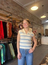 Load image into Gallery viewer, The Lassy Sweater Tank-Blue