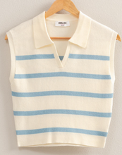 Load image into Gallery viewer, The Lassy Sweater Tank-Blue