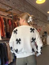 Load image into Gallery viewer, The Ribbon Cardi-White