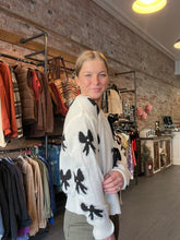 Load image into Gallery viewer, The Ribbon Cardi-White
